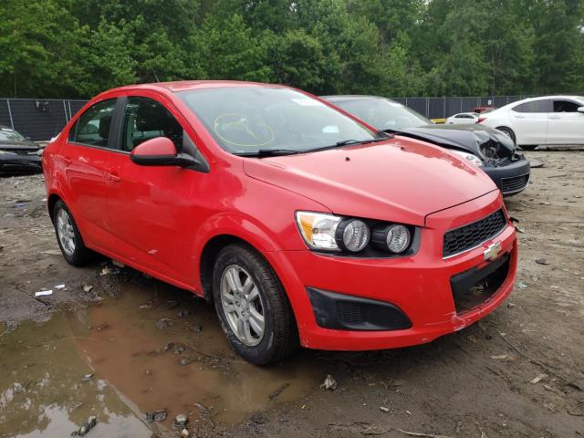 CHEVROLET SONIC LT 2014 with VIN 1G1JC5SH5E4176997 - Photo from auction