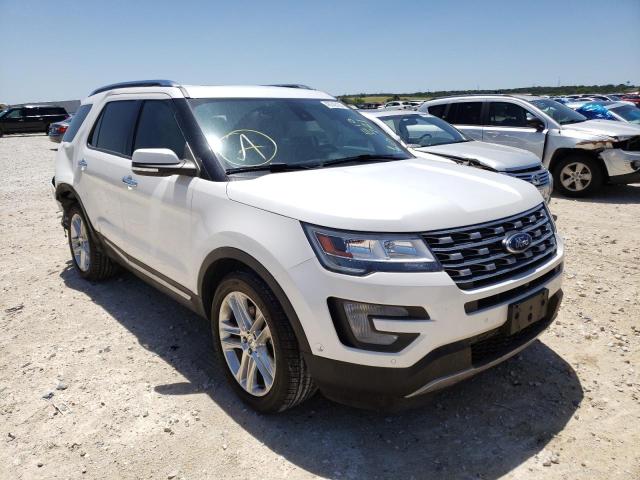 FORD EXPLORER L 2017 with VIN 1FM5K7F87HGE10721 - Photo from auction