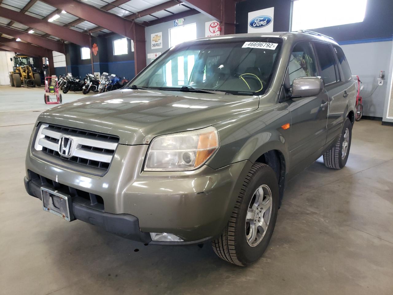 Photo 2 from auction – 2007 HONDA PILOT EXL with VIN 5FNYF18777B026566