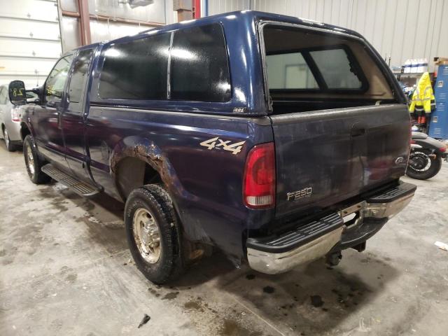Photo 3 from auction – 2001 FORD F250 SUPER with VIN 1FTNX21L11EA33129