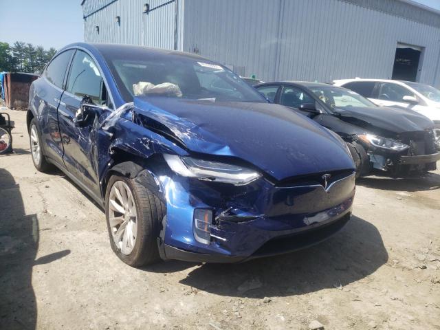 TESLA MODEL X 2021 with VIN 5YJXCBE22MF311318 - Photo from auction
