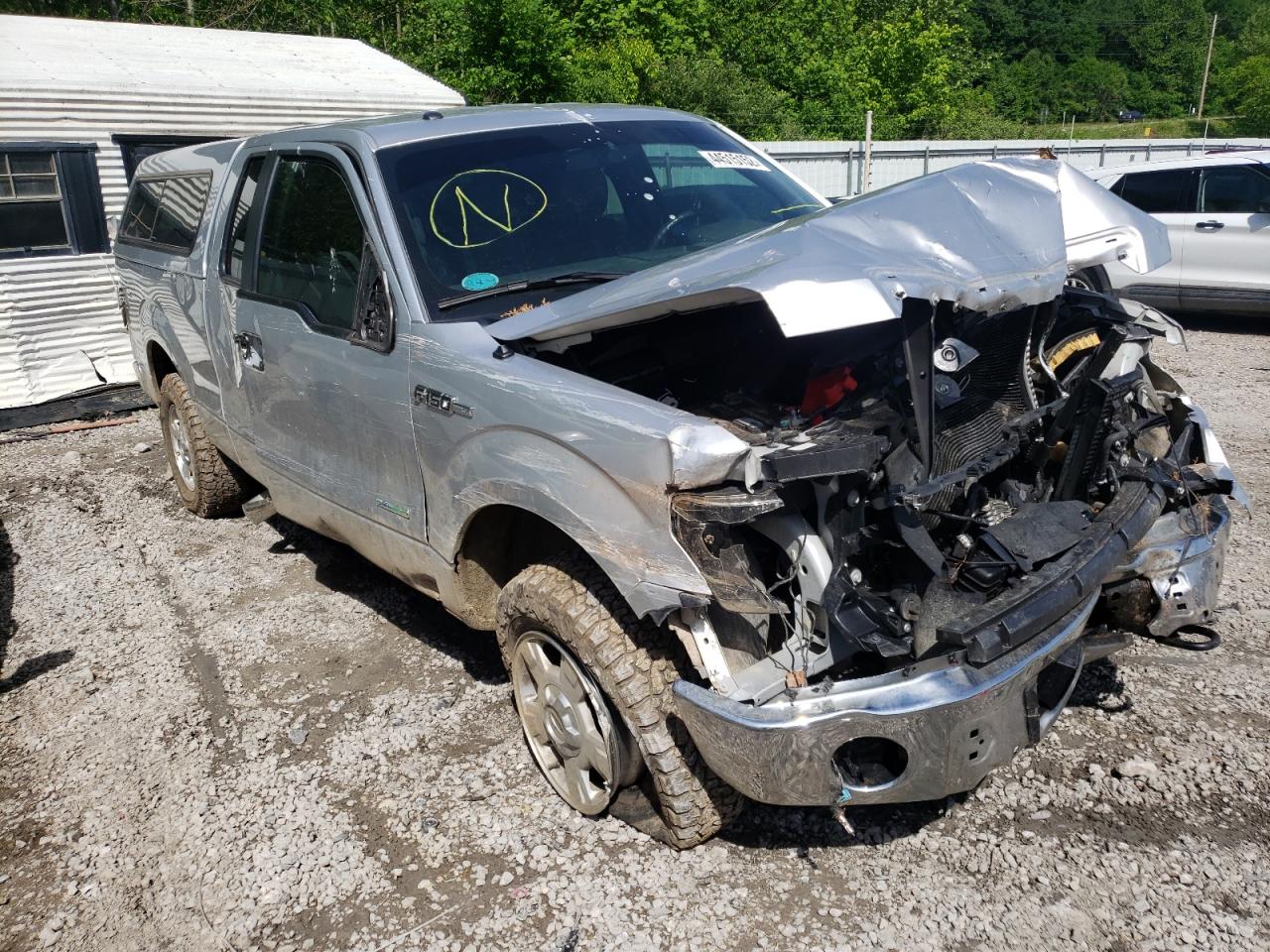 FORD F150 SUPER 2014 with VIN 1FTFX1ET3EFC67183 - Photo from auction