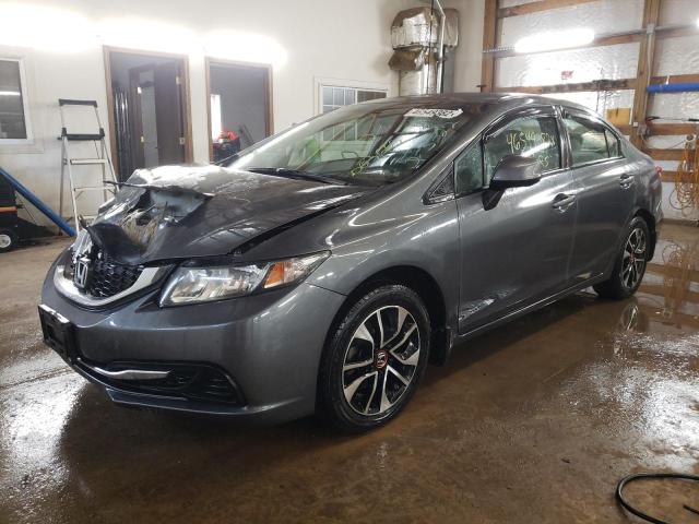 Photo 2 from auction – 2013 HONDA CIVIC LX with VIN 19XFB2F56DE003663