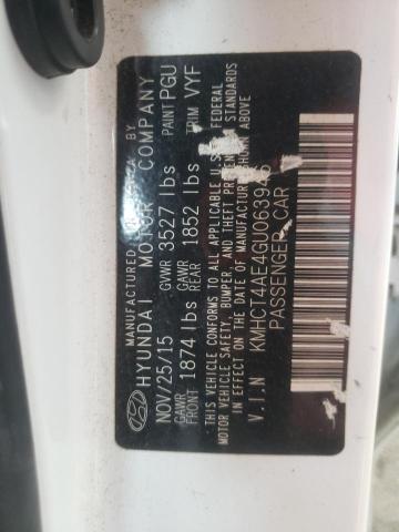 Photo 10 from auction – 2016 HYUNDAI ACCENT SE with VIN KMHCT4AE4GU063946