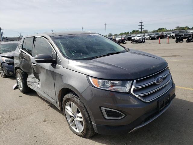 FORD EDGE SEL 2017 with VIN 2FMPK4J85HBB76942 - Photo from auction