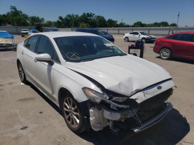 FORD FUSION SE 2017 with VIN 3FA6P0H77HR370404 - Photo from auction