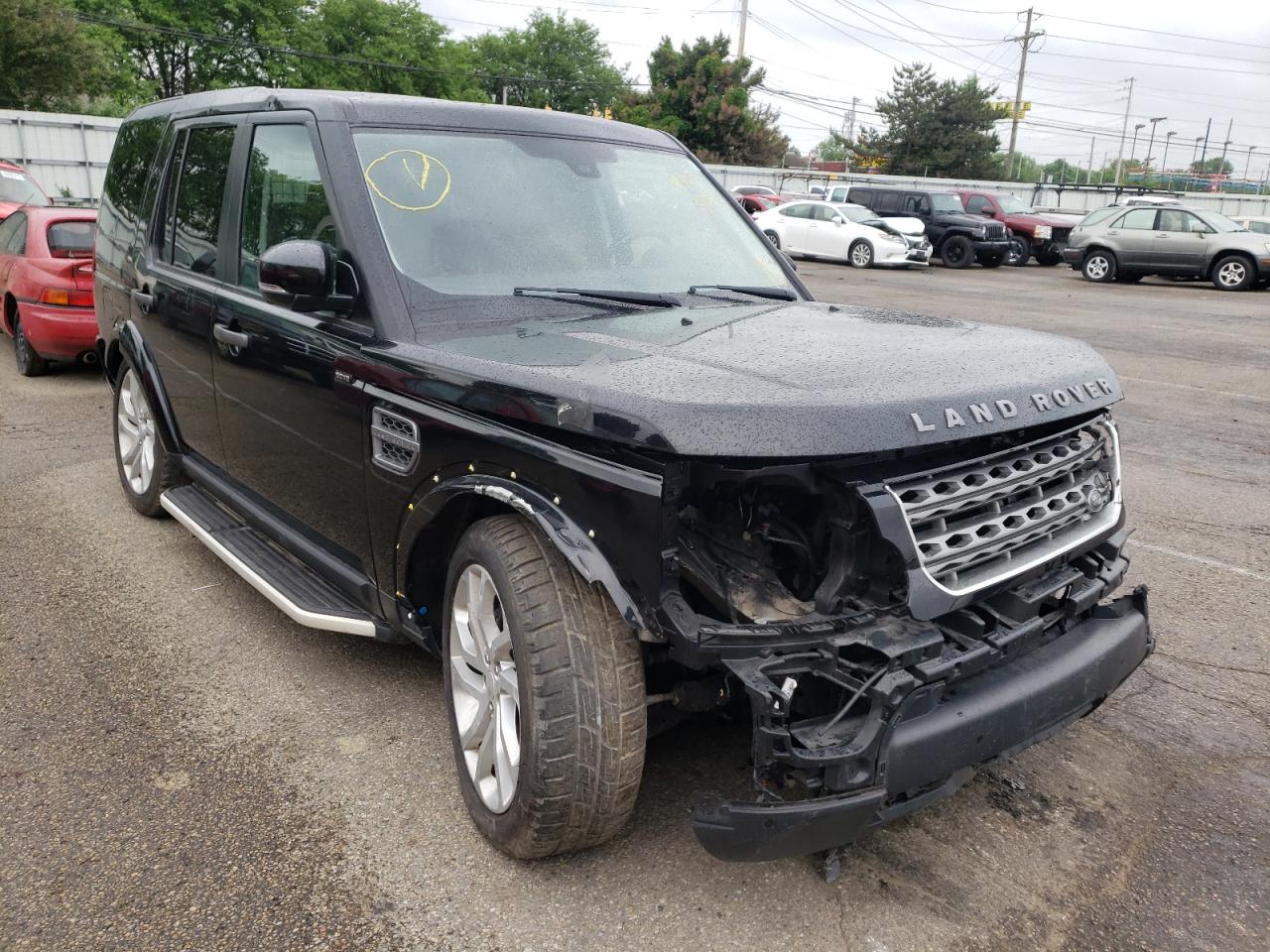 LAND ROVER LR4 HSE 2016 with VIN SALAG2V67GA843263 - Photo from auction
