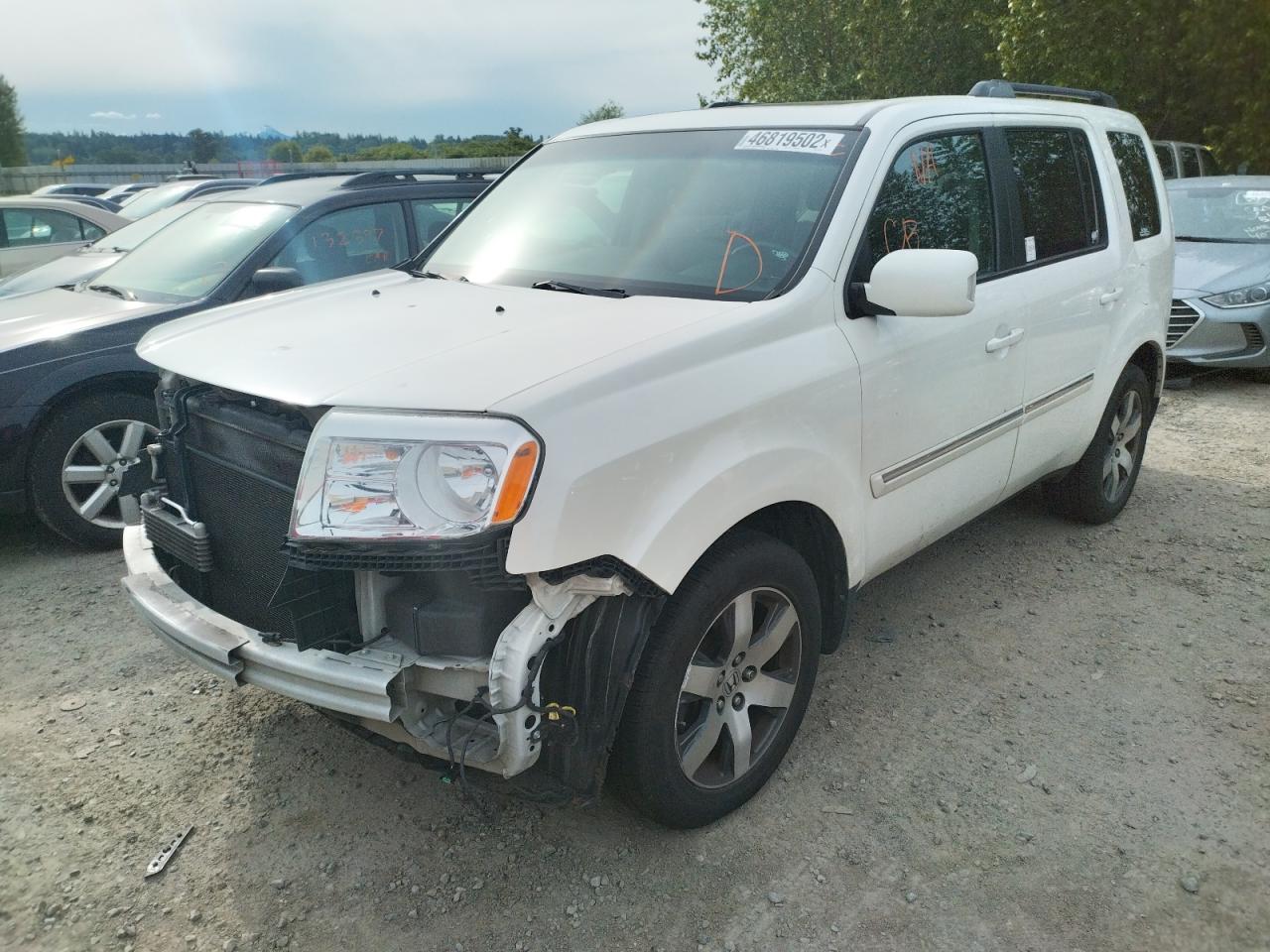Photo 15 from auction – 2013 HONDA PILOT TOUR with VIN 5FNYF4H98DB012786