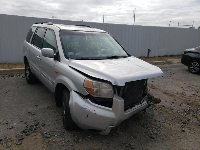 HONDA PILOT EXL 2007 with VIN 5FNYF18507B002494 - Photo from auction