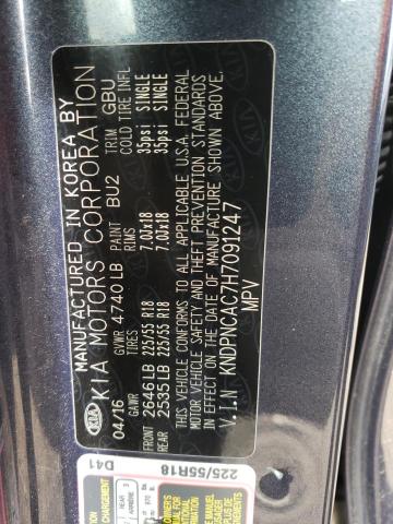 Photo 10 from auction – 2017 KIA SPORTAGE E with VIN KNDPNCAC7H7091247