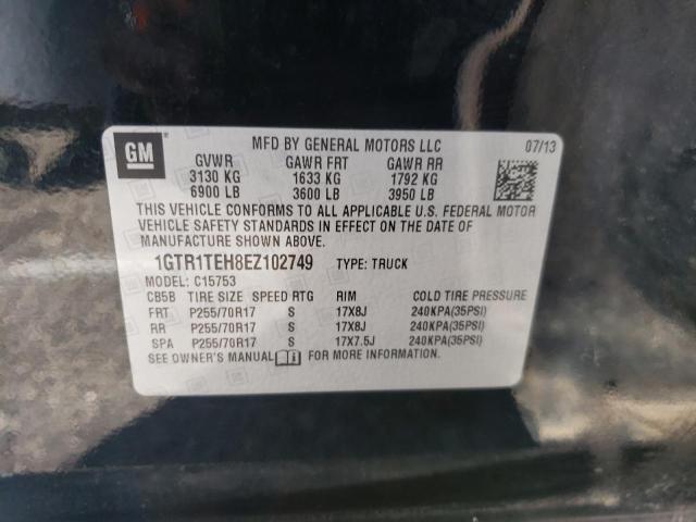 Photo 10 from auction – 2014 GMC SIERRA C15 with VIN 1GTR1TEH8EZ102749