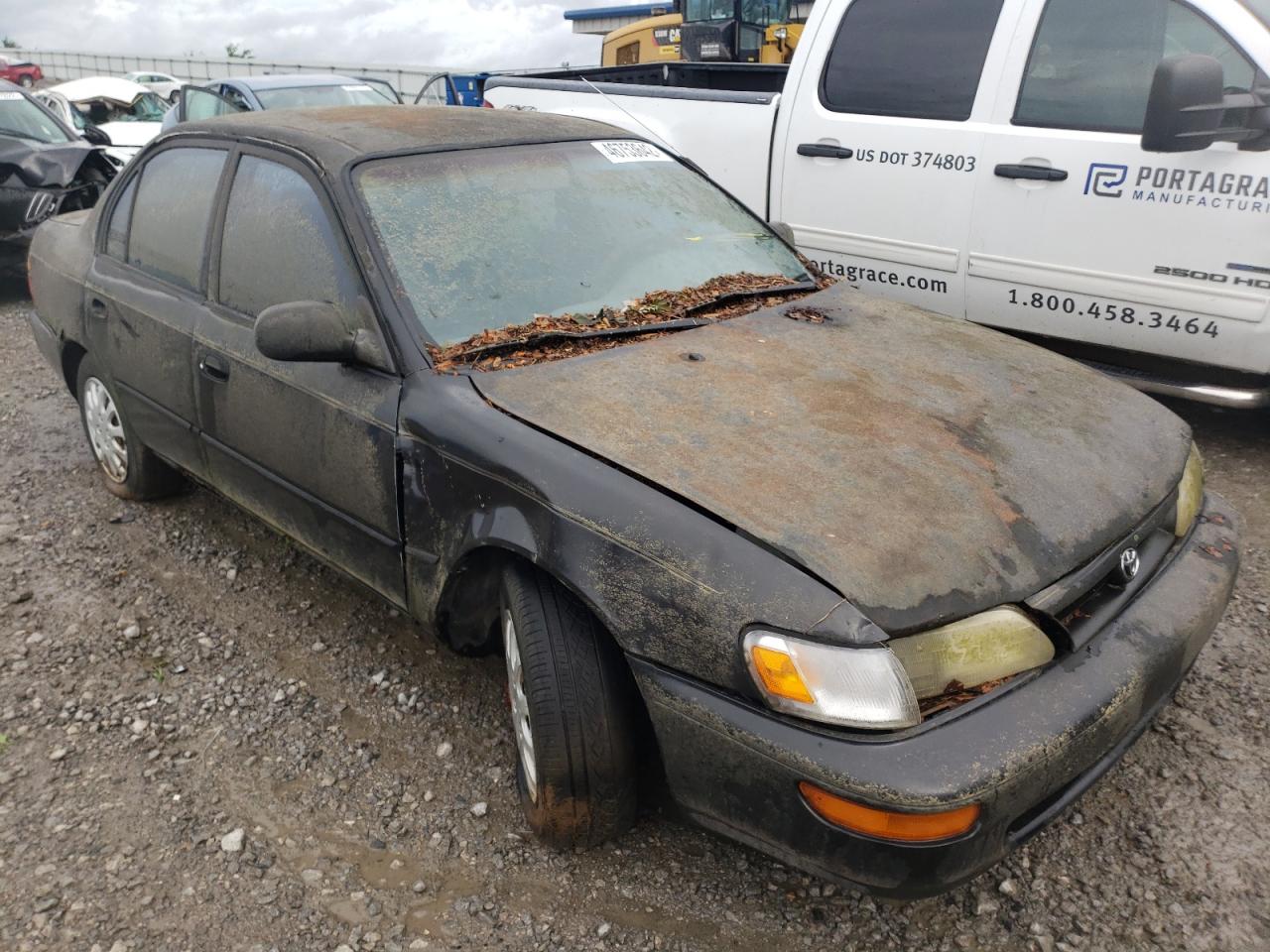 TOYOTA COROLLA LE 1993 with VIN 1NXAE09E2PZ022438 - Photo from auction