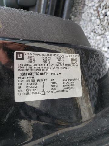 Photo 10 from auction – 2011 CHEVROLET AVALANCHE with VIN 3GNTKGE3XBG340202
