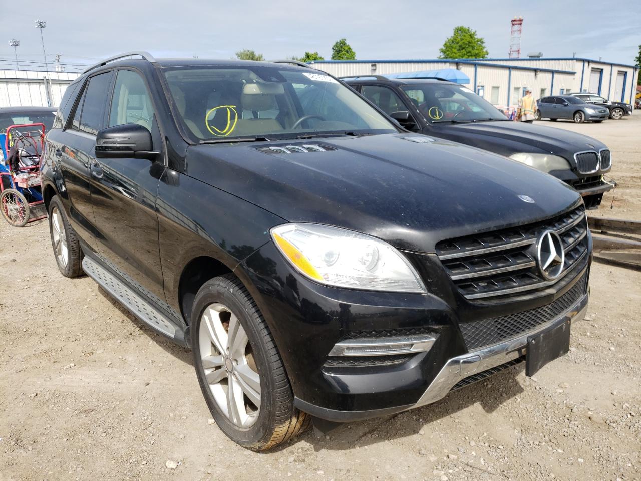 MERCEDES-BENZ ML 350 BLU 2014 with VIN 4JGDA2EB3EA291336 - Photo from auction