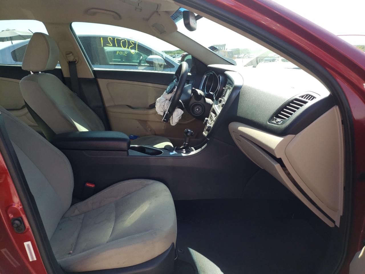 Photo 5 from auction – 2014 KIA OPTIMA LX with VIN 5XXGM4A70EG337960
