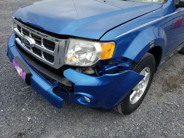 Photo 10 from auction – 2011 FORD ESCAPE XLT with VIN 1FMCU0DG1BKA65886