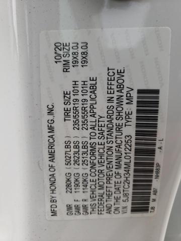 Photo 1 from auction – 2021 ACURA RDX with VIN 5J8TC2H34ML012253