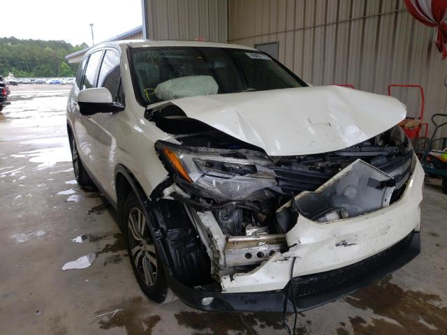 HONDA PILOT EXL 2017 with VIN 5FNYF5H59HB023126 - Photo from auction