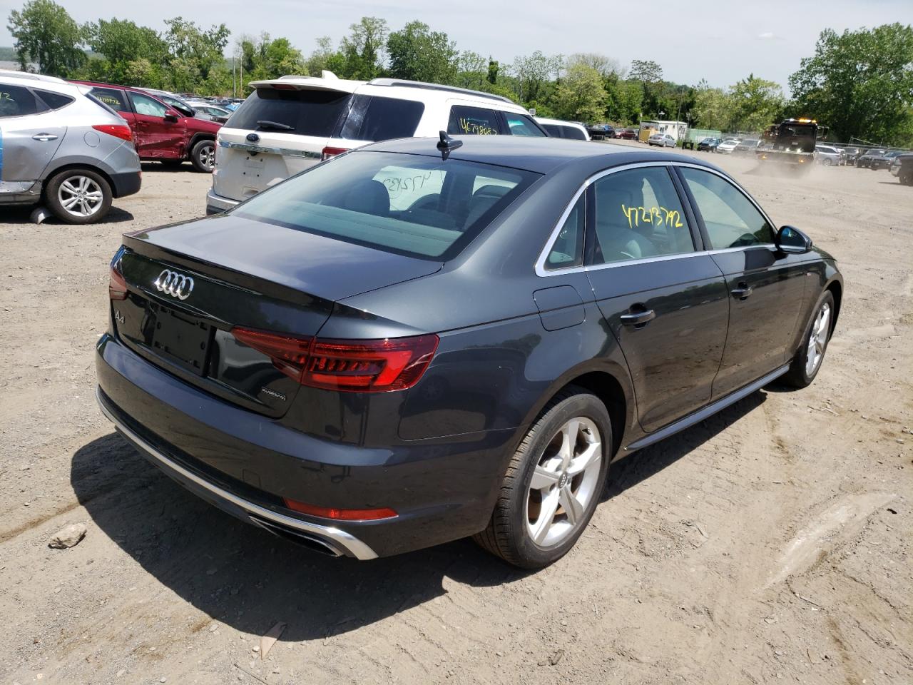 Photo 4 from auction – 2019 AUDI A4 PREMIUM with VIN WAUDNAF47KA015026