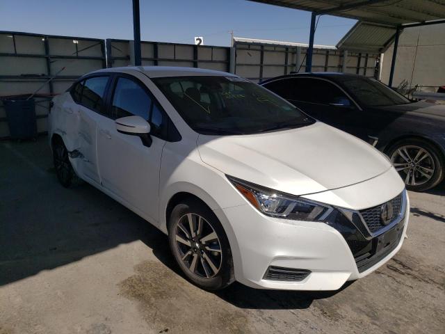 NISSAN VERSA SV 2021 with VIN 3N1CN8EV1ML887685 - Photo from auction