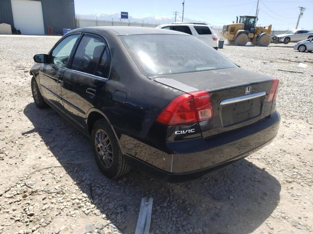 Photo 3 from auction – 2002 HONDA CIVIC LX with VIN 2HGES165X2H613767