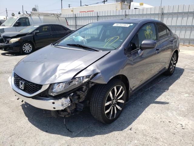 Photo 2 from auction – 2015 HONDA CIVIC EXL with VIN 2HGFB2F98FH542815