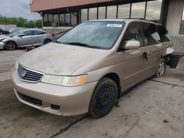 Photo 2 from auction – 2001 HONDA ODYSSEY EX with VIN 2HKRL18661H543726