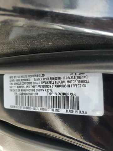 Photo 10 from auction – 2000 SUBARU LEGACY OUT with VIN 4S3BH6868Y6651236