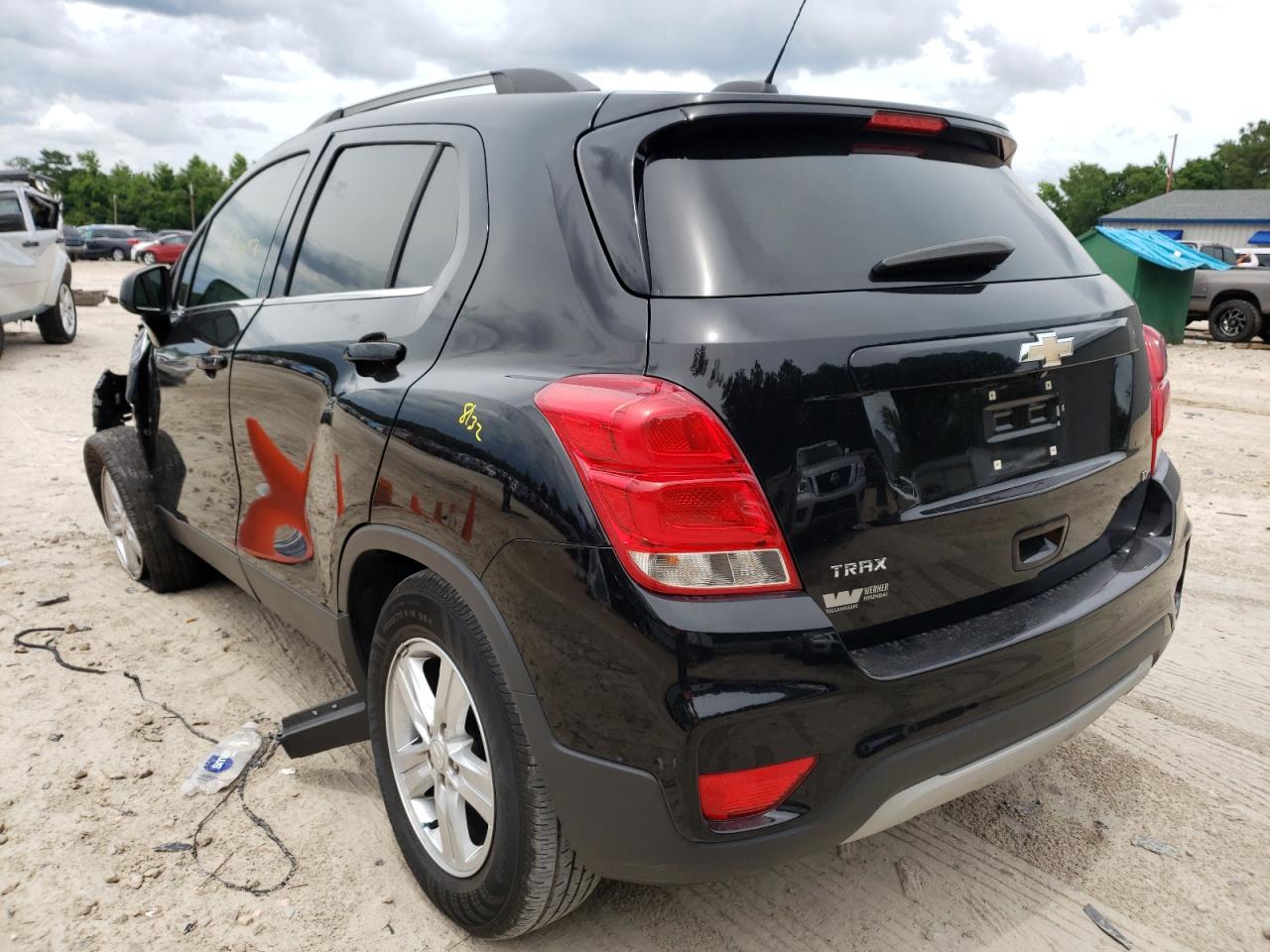 Photo 3 from auction – 2019 CHEVROLET TRAX 1LT with VIN 3GNCJLSB0KL298217
