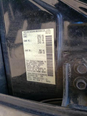 Photo 10 from auction – 2012 NISSAN ALTIMA BAS with VIN 1N4AL2AP1CN550808