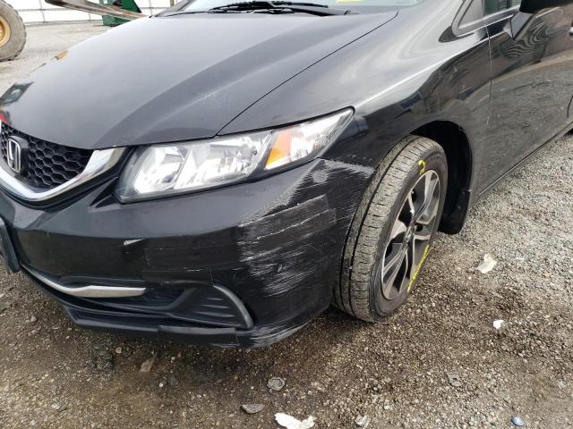 Photo 9 from auction – 2013 HONDA CIVIC EX with VIN 2HGFB2F85DH531887