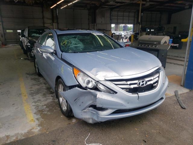 HYUNDAI SONATA 2013 with VIN 5NPEC4AC0DH587144 - Photo from auction