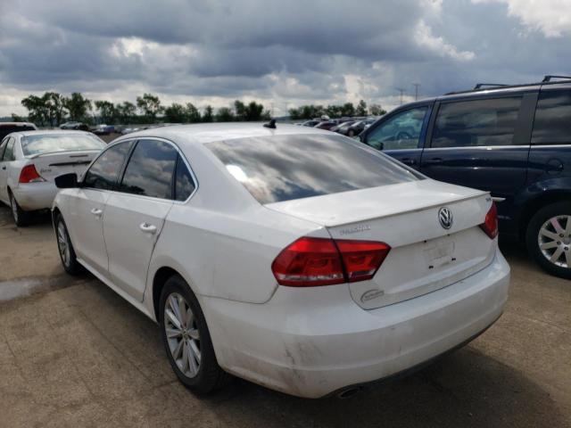 Photo 3 from auction – 2012 VOLKSWAGEN PASSAT SE with VIN 1VWBN7A39CC076537