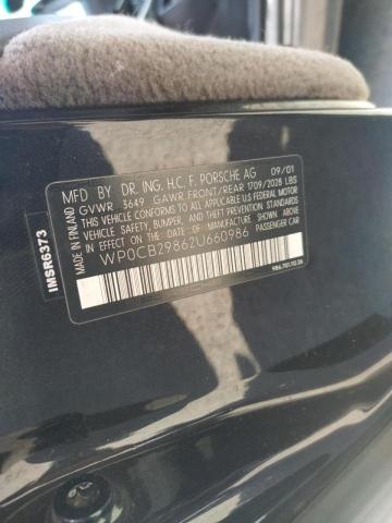 Photo 10 from auction – 2002 PORSCHE BOXSTER S with VIN WP0CB29862U660986