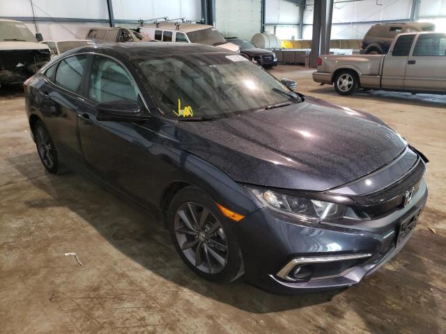 HONDA CIVIC EX 2019 with VIN 19XFC1F39KE214827 - Photo from auction