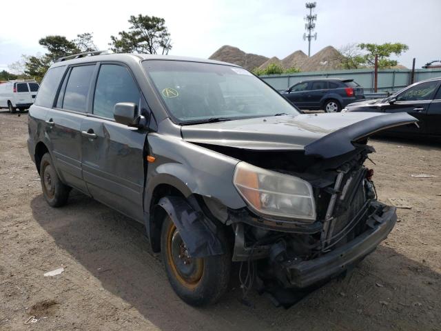 HONDA PILOT EX 2006 with VIN 5FNYF18626B023418 - Photo from auction