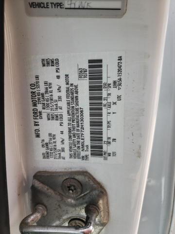 Photo 10 from auction – 2017 FORD TRANSIT CO with VIN NM0LE7F72H1303067