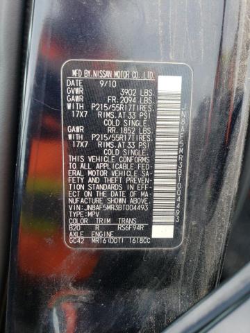 Photo 10 from auction – 2011 NISSAN JUKE S with VIN JN8AF5MR3BT004493