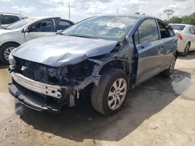 Photo 2 from auction – 2022 TOYOTA COROLLA LE with VIN JTDEPMAE9NJ209094