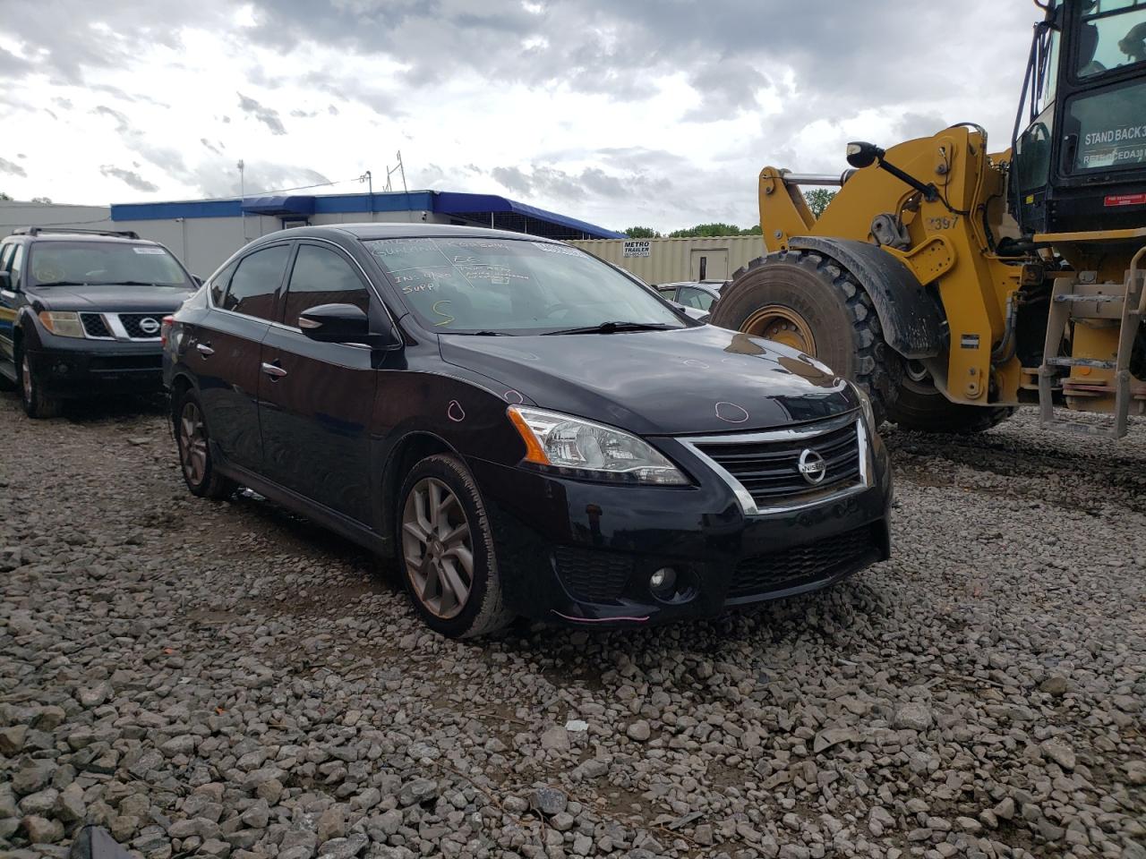 NISSAN SENTRA S 2015 with VIN 3N1AB7AP1FY250089 - Photo from auction