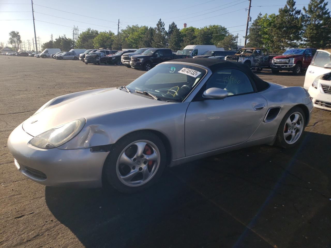 Photo 9 from auction – 2002 PORSCHE BOXSTER S with VIN WP0CB29802U663835