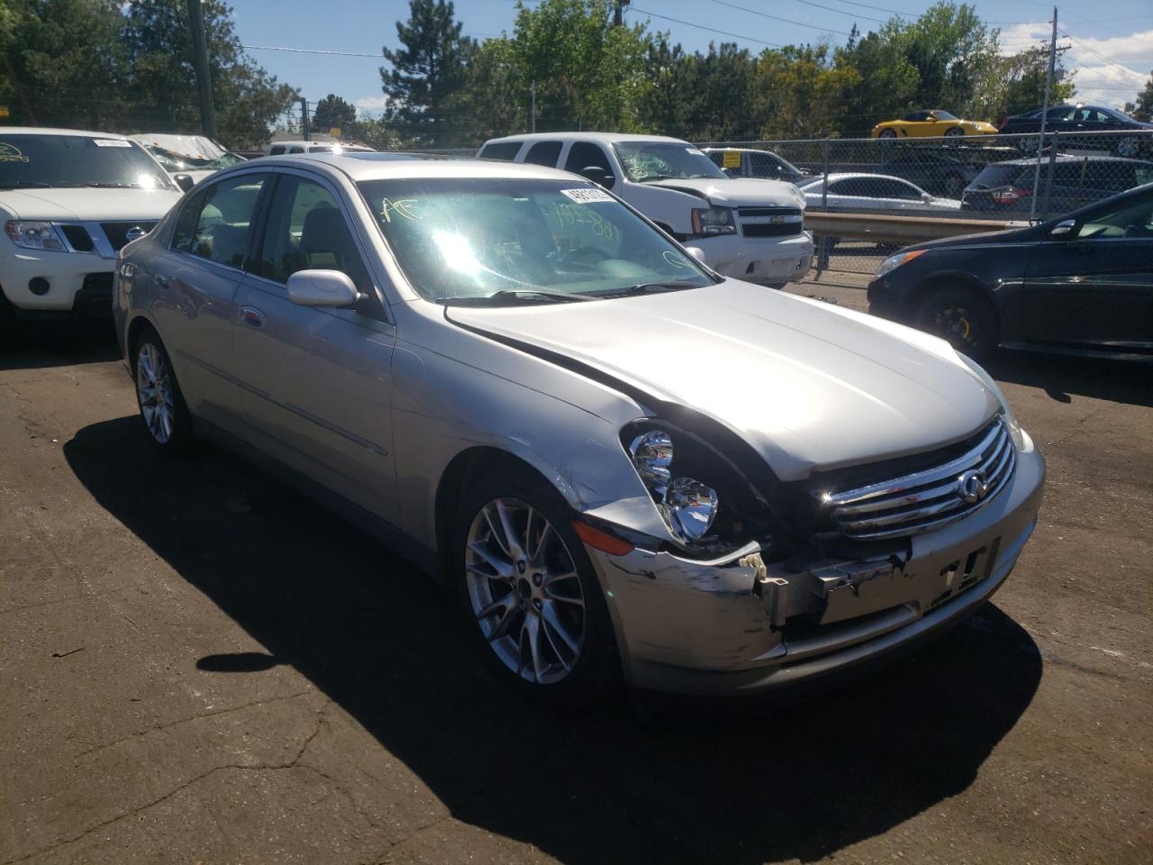 Photo 1 from auction – 2003 INFINITI G35 with VIN JNKCV51E13M008321