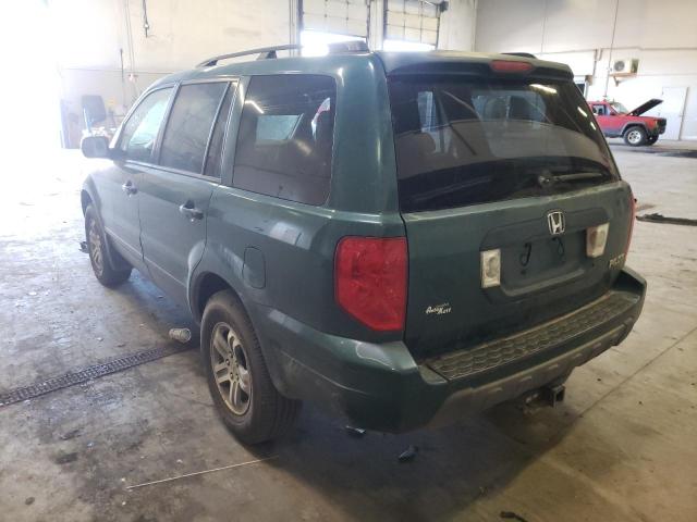 Photo 3 from auction – 2003 HONDA PILOT EXL with VIN 2HKYF18673H511096