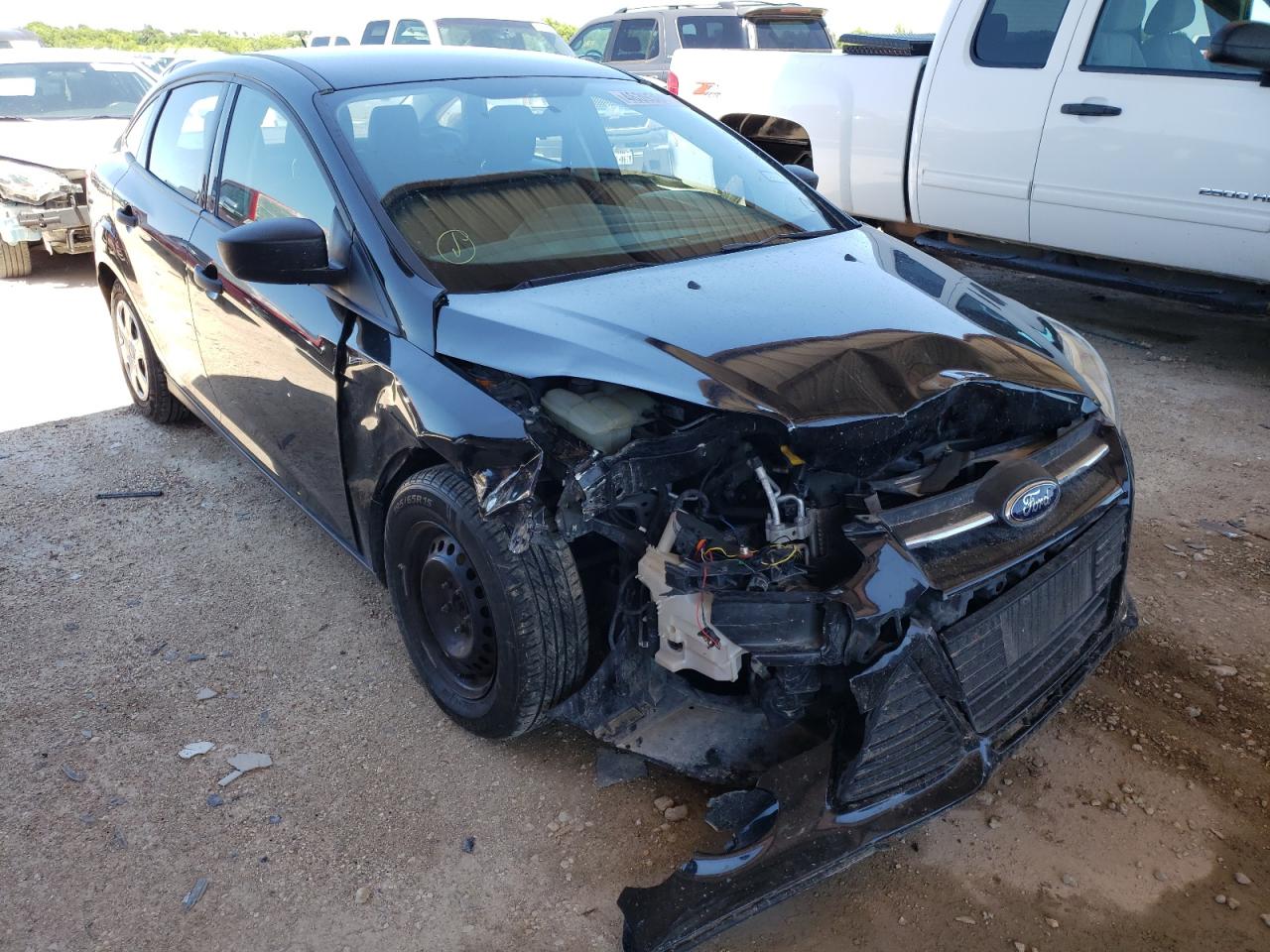 FORD FOCUS S 2013 with VIN 1FADP3E25DL276774 - Photo from auction