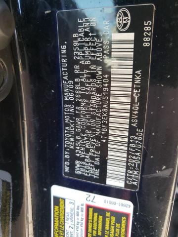 Photo 10 from auction – 2010 TOYOTA CAMRY BASE with VIN 4T1BF3EK8AU519404