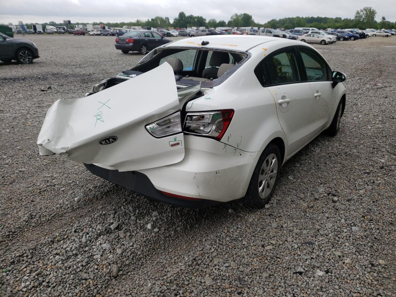 Photo 4 from auction – 2016 KIA RIO LX with VIN KNADM4A39G6545219
