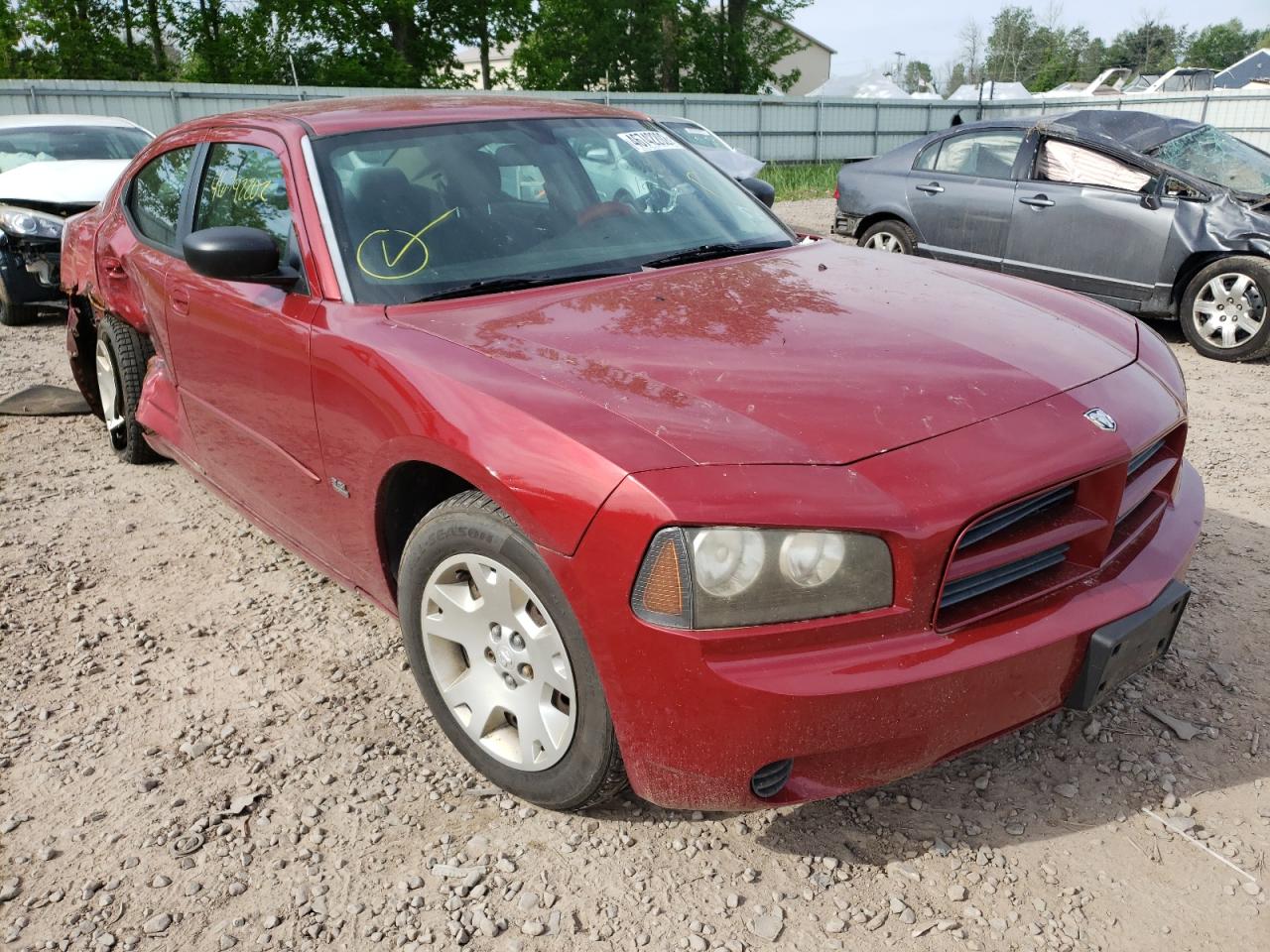 DODGE CHARGER SE 2006 with VIN 2B3KA43G36H255009 - Photo from auction