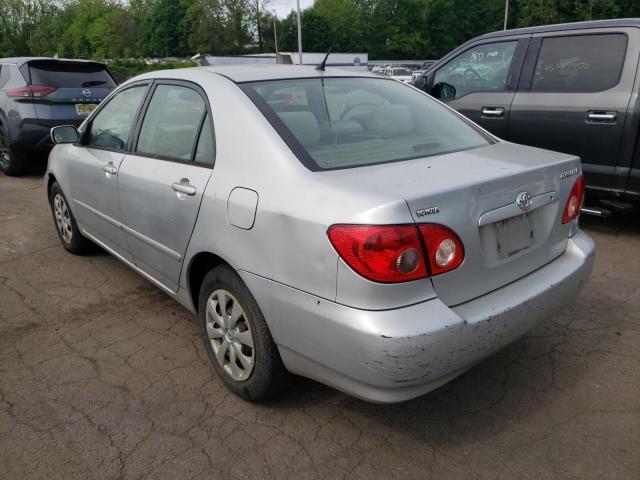 Photo 3 from auction – 2005 TOYOTA COROLLA CE with VIN 2T1BR32E85C385278