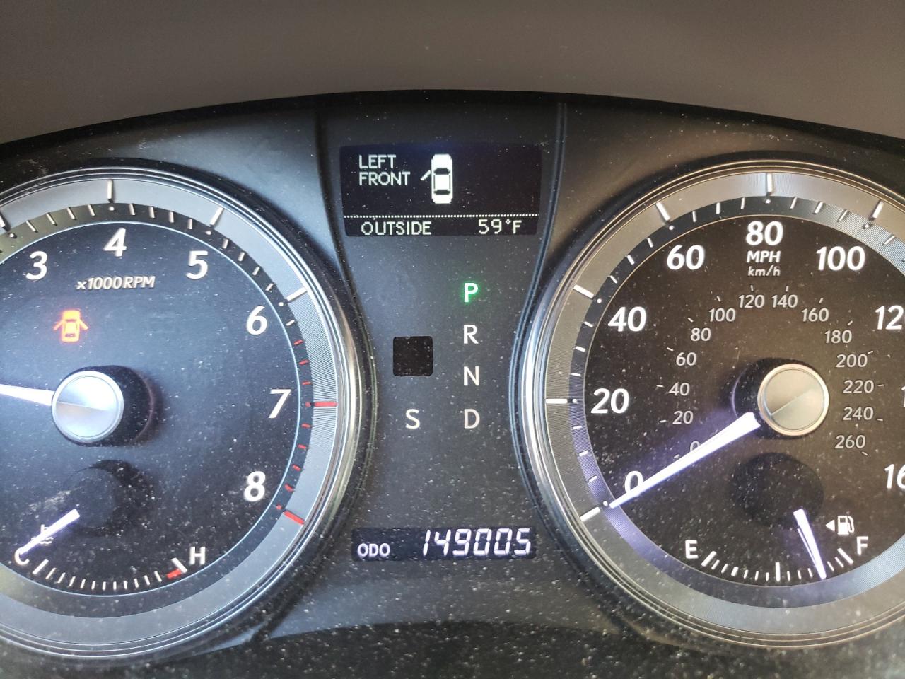Photo 8 from auction – 2012 LEXUS ES 350 with VIN JTHBK1EG6C2505661
