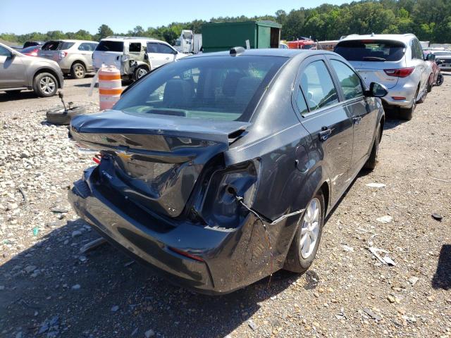 Photo 4 from auction – 2020 CHEVROLET SONIC LT with VIN 1G1JD5SB0L4104367